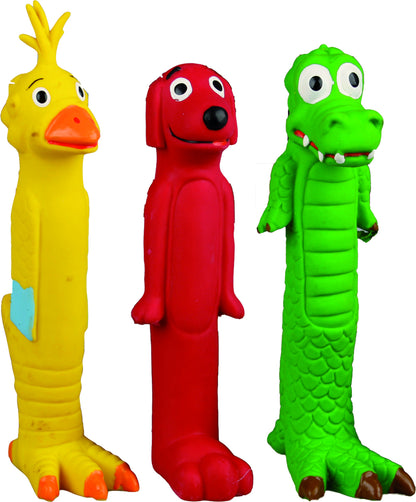 Flamingo Latex Dummie apporteerspeelgoed