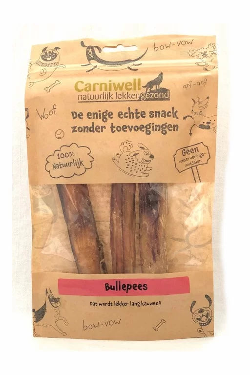 Bullepees, verpakt per 3 stuks