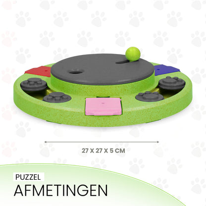 Eat Slow Live Longer Puzzle Circle