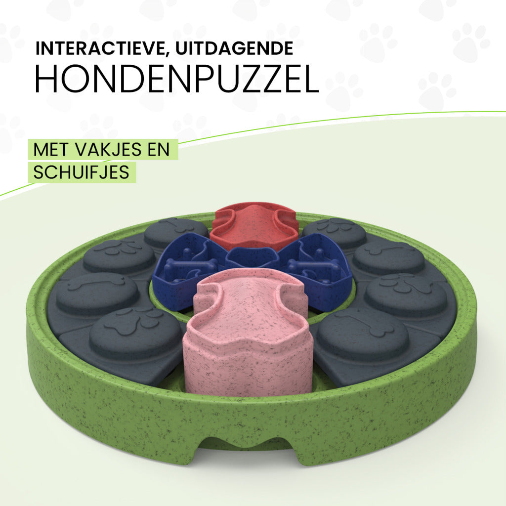 Eat Slow Live Longer Puzzle Disc