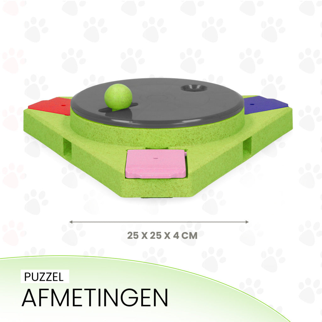 Eat Slow Live Longer Puzzle Triangle