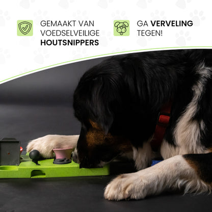 Eat Slow Live Longer Puzzle Triangle