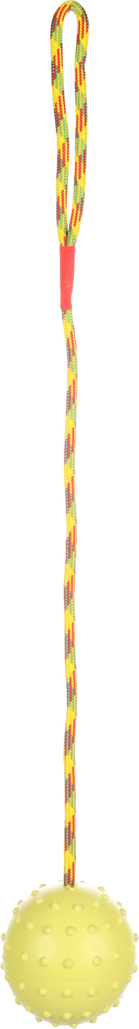 Rula trektouw met rubberen bal en belletje