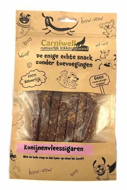 Carniwell Konijnenvleessigaren