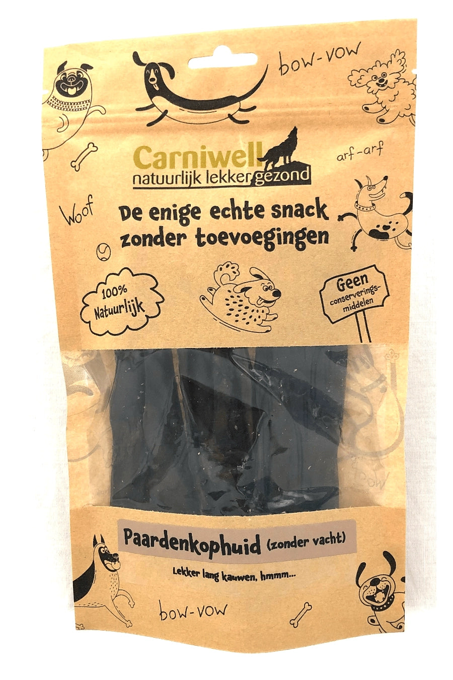 Carniwell Paardenkophuid zonder vacht