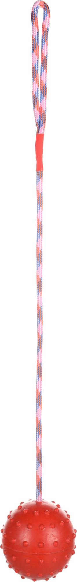 Rula trektouw met rubberen bal en belletje